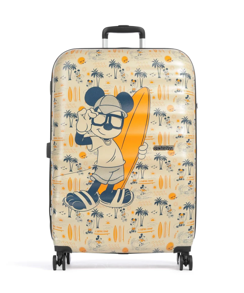 American Tourister Wavebreaker Disney 4-Rollen Trolley mickey super surfer