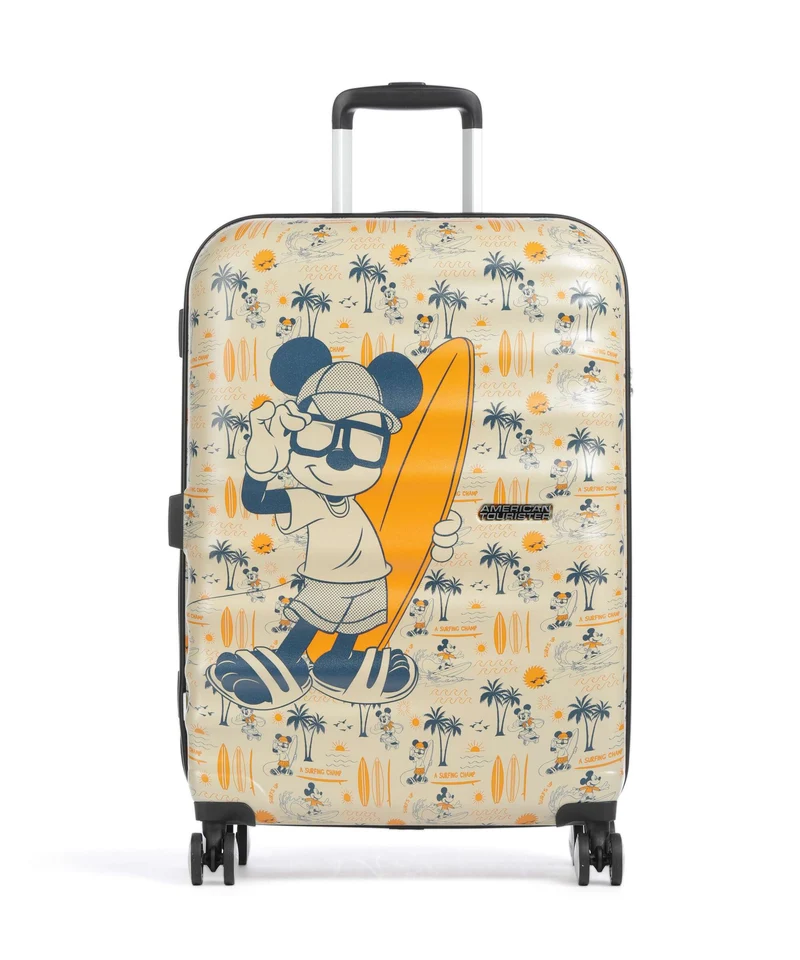 American Tourister Wavebreaker Disney 4-Rollen Trolley mickey super surfer