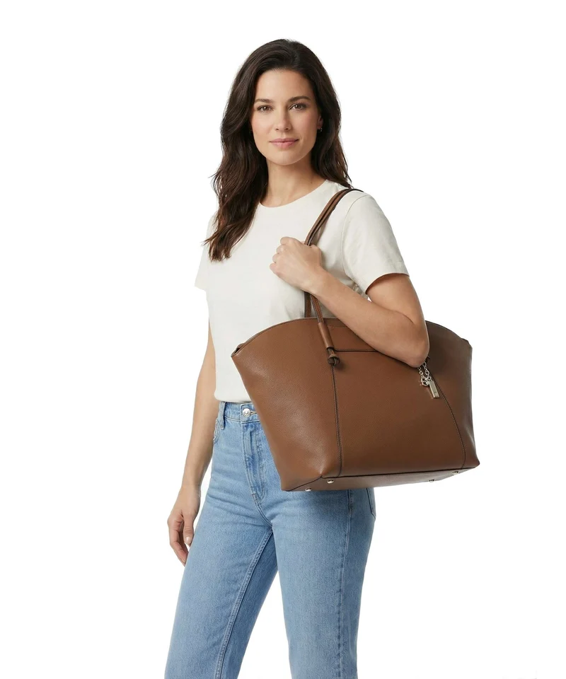 BOSS Salley Shopper medium brown