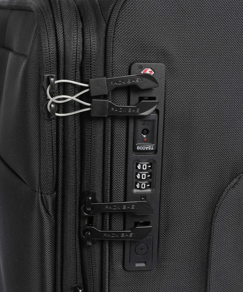 Pack Easy GoUp 4-Rollen Trolley black
