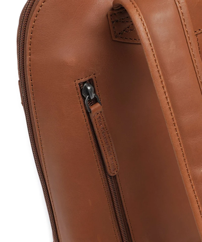 The Chesterfield Brand Wax Pull Up Cow Tigris Rucksack cognac