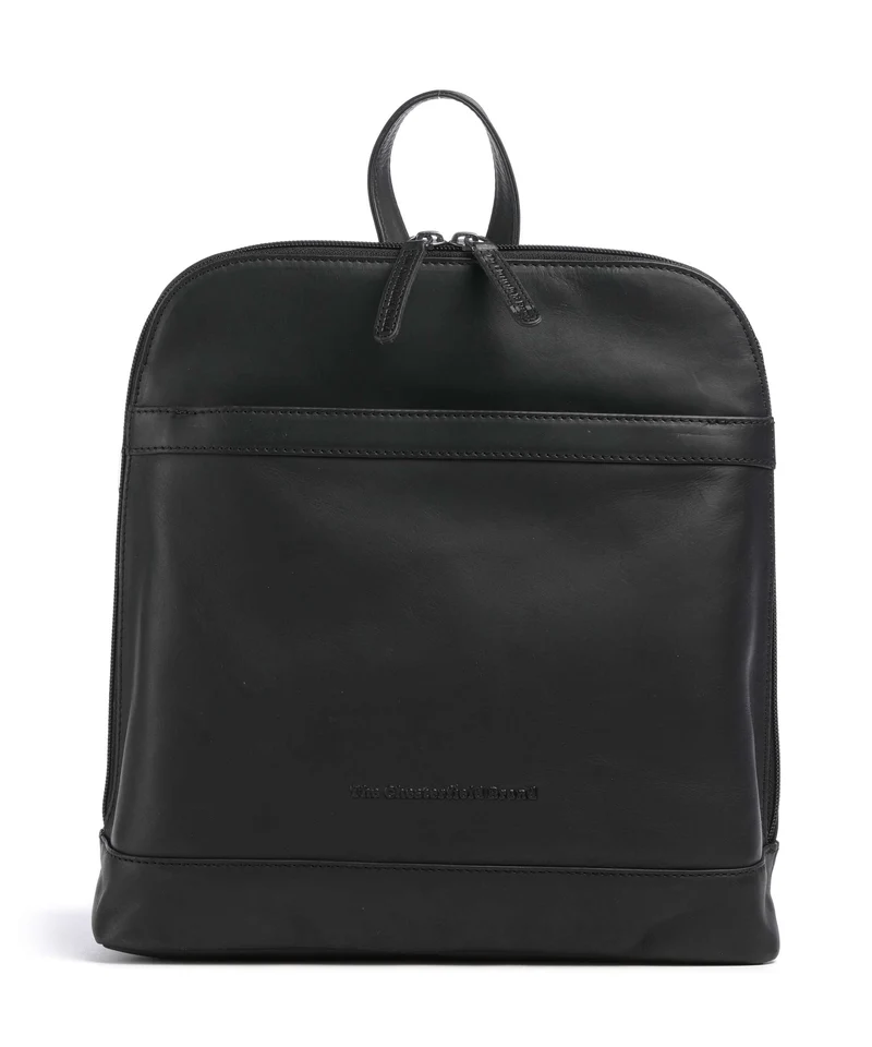 The Chesterfield Brand Wax Pull Up Cow Tigris Rucksack black