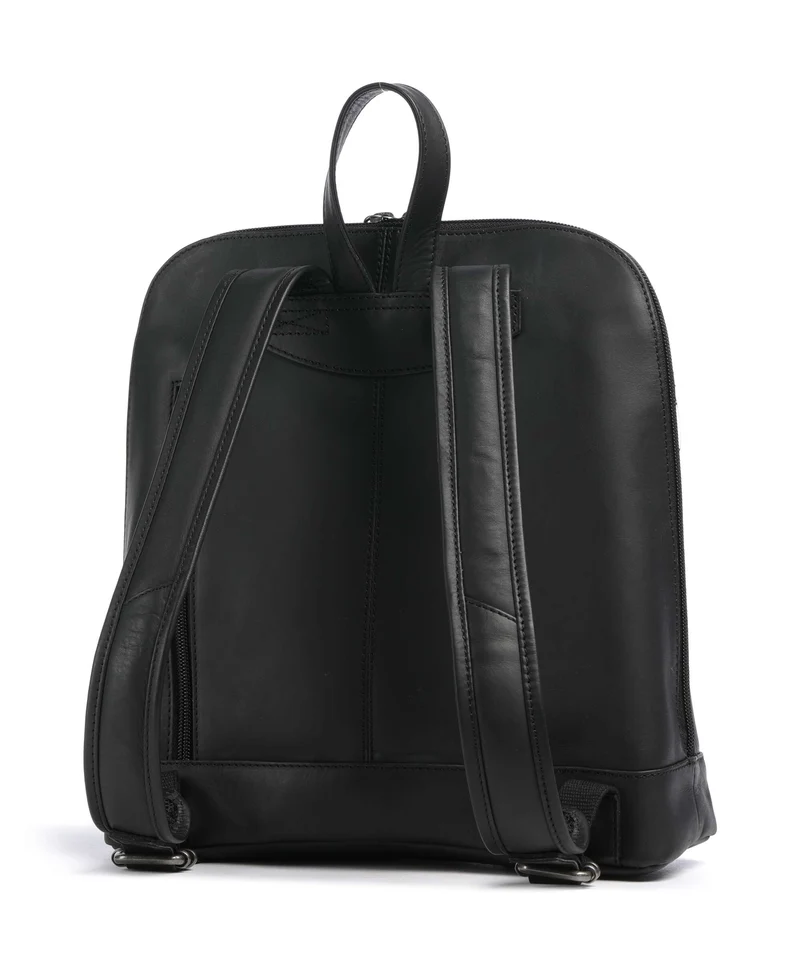 The Chesterfield Brand Wax Pull Up Cow Tigris Rucksack black