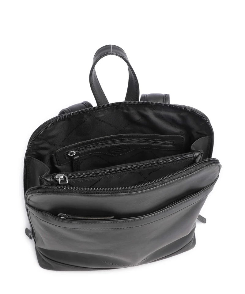 The Chesterfield Brand Wax Pull Up Cow Tigris Rucksack black
