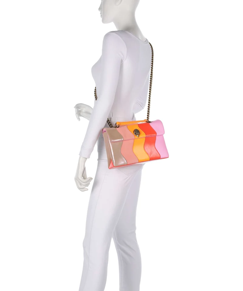 Kurt Geiger Kensington Schultertasche pink combination