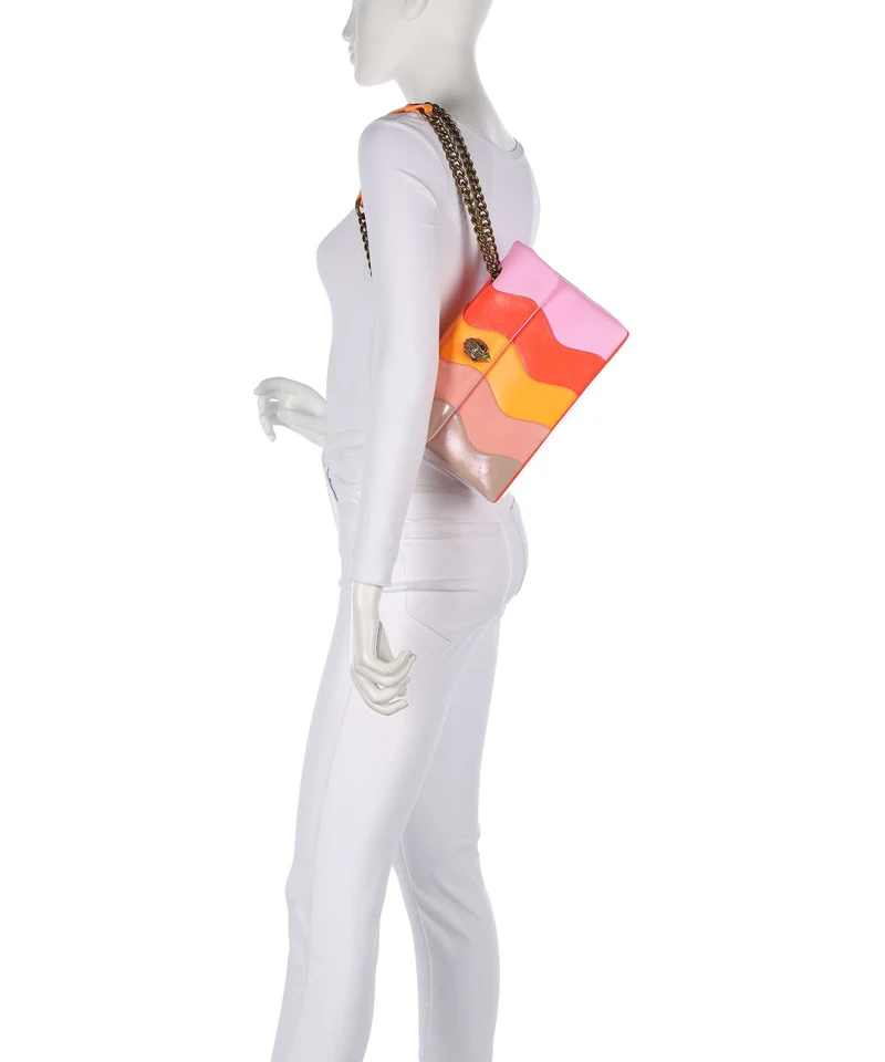 Kurt Geiger Kensington Schultertasche pink combination