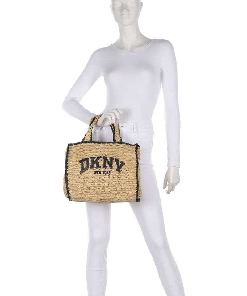 DKNY Hadlee Medium Handtasche natural/black