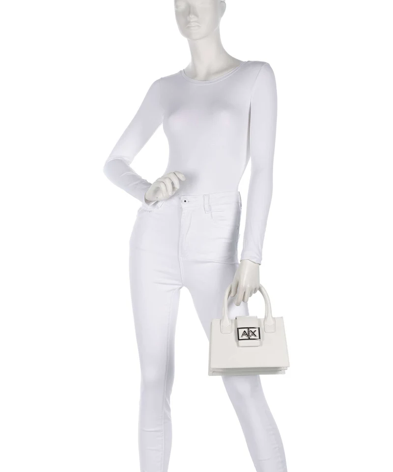 Armani Exchange Wonder S Handtasche off white