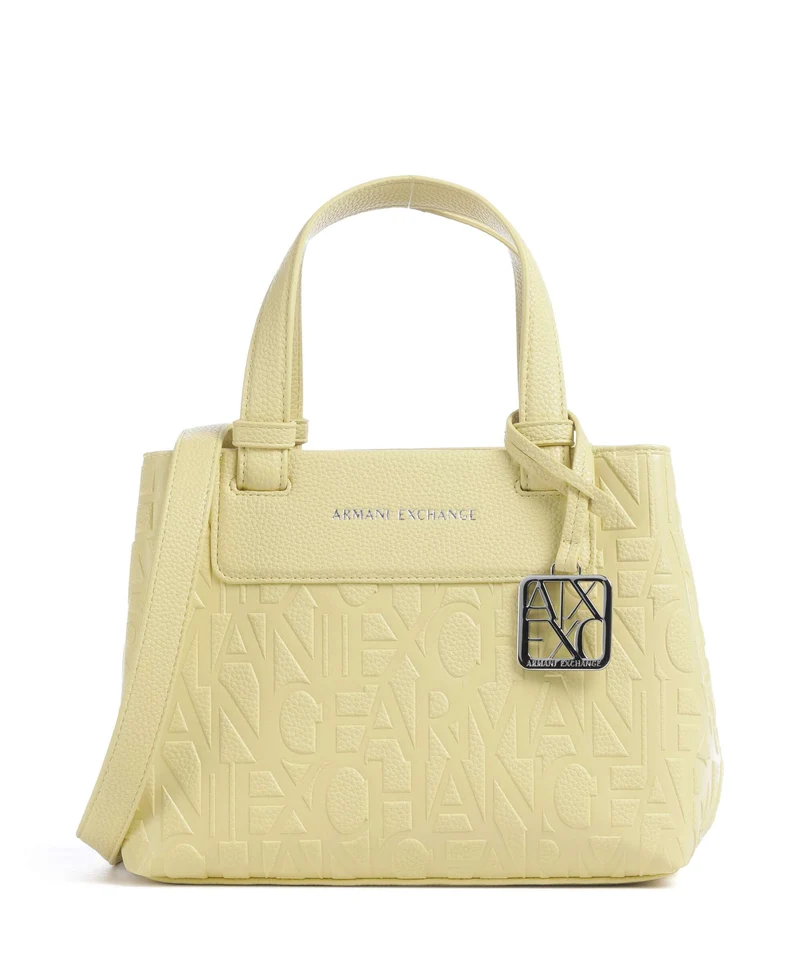 Armani Exchange Liz Monogram S Handtasche sunlight