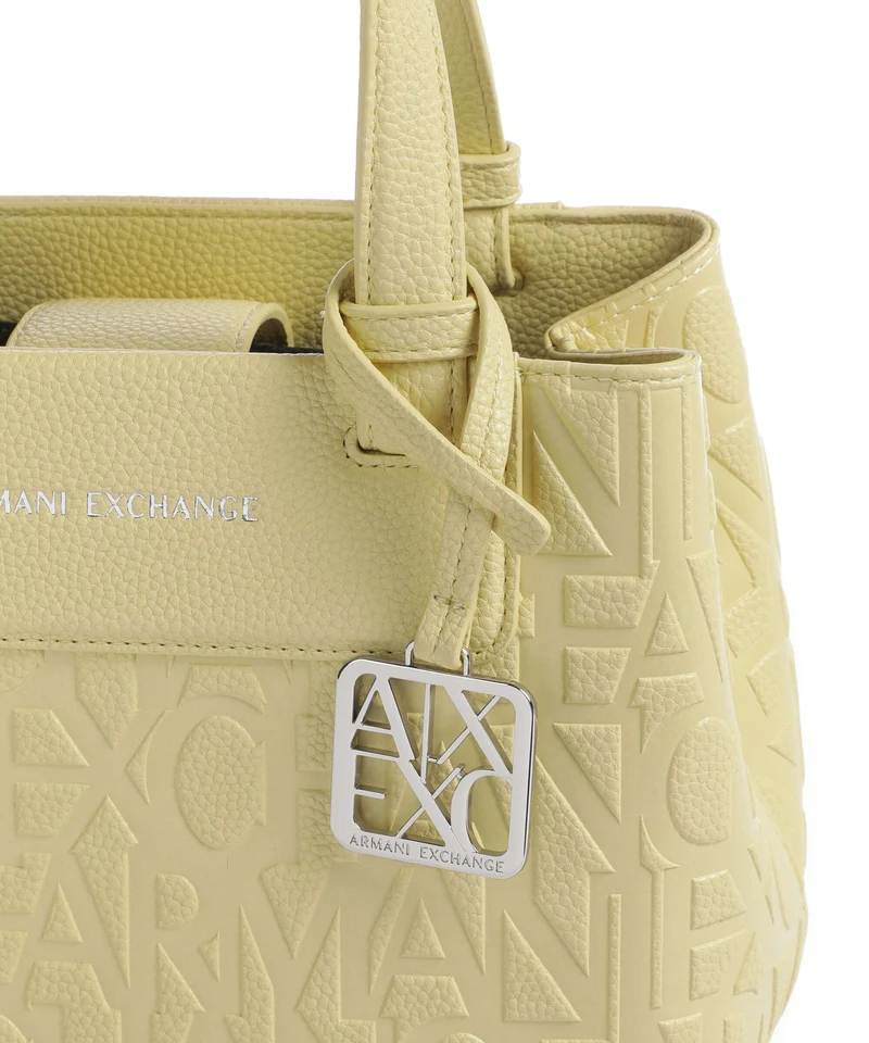 Armani Exchange Liz Monogram S Handtasche sunlight
