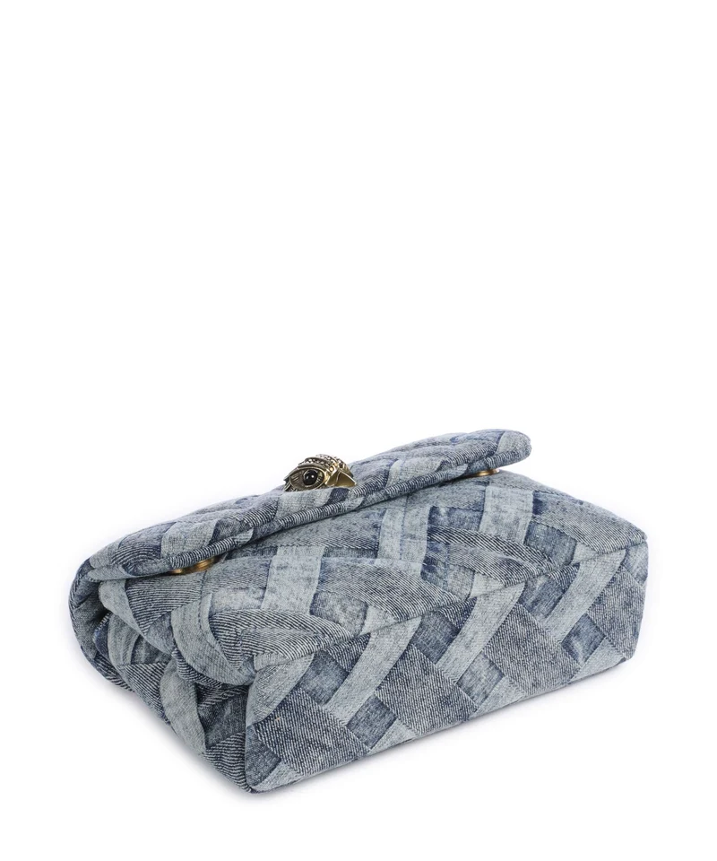 Kurt Geiger Kensington Mini Schultertasche denim