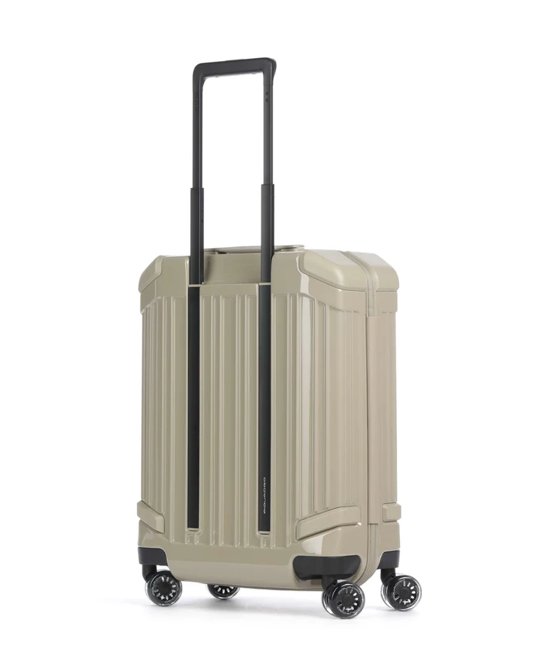 Piquadro POP 4-Rollen Trolley beige