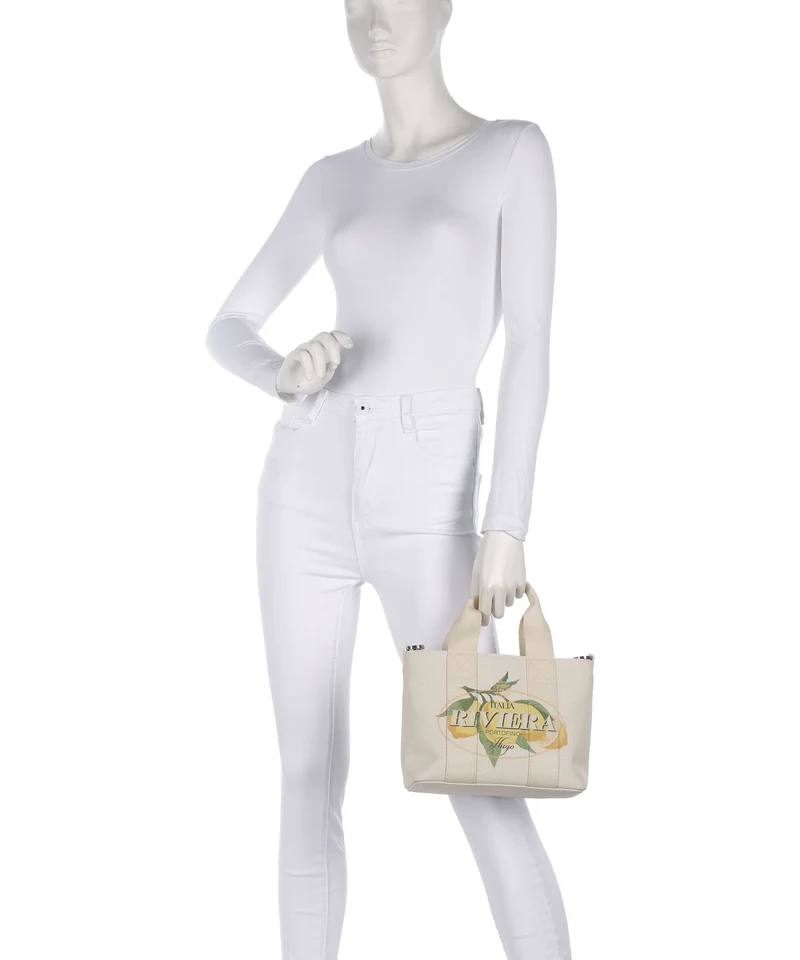 Hugo Becky Mini Handtasche open white