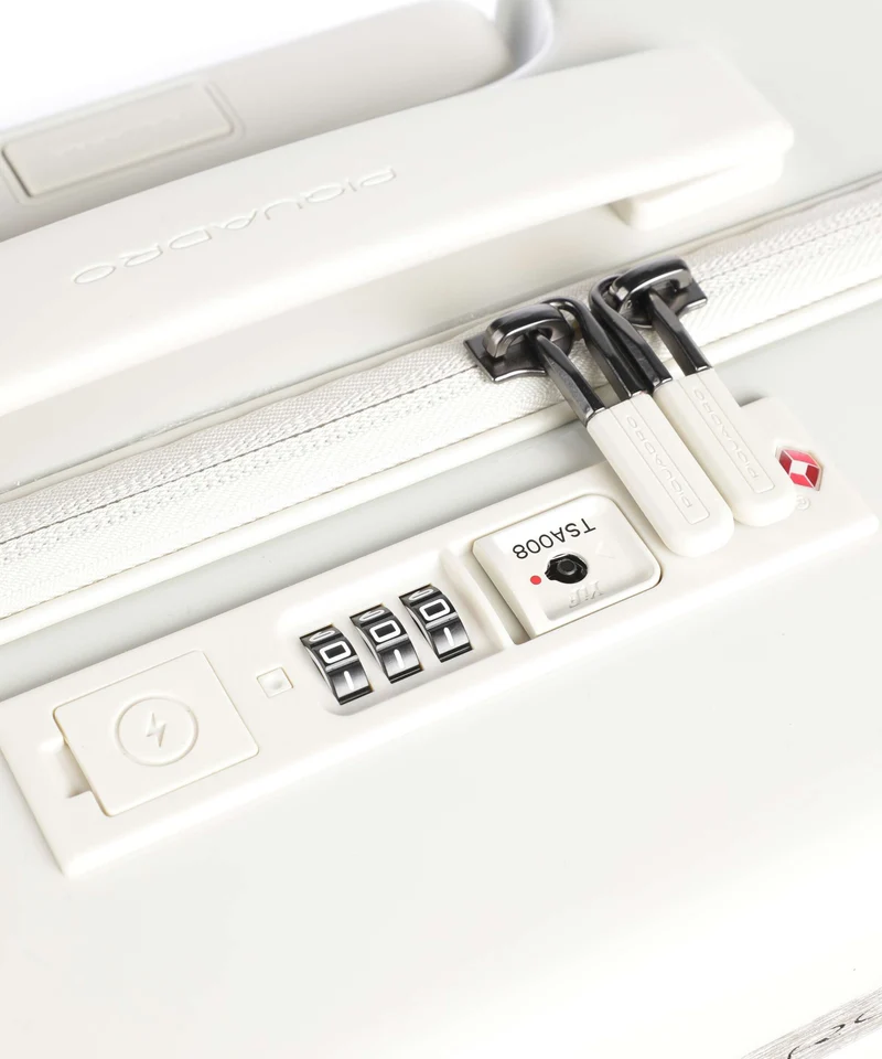 Piquadro PQ Light 4-Rollen Trolley white