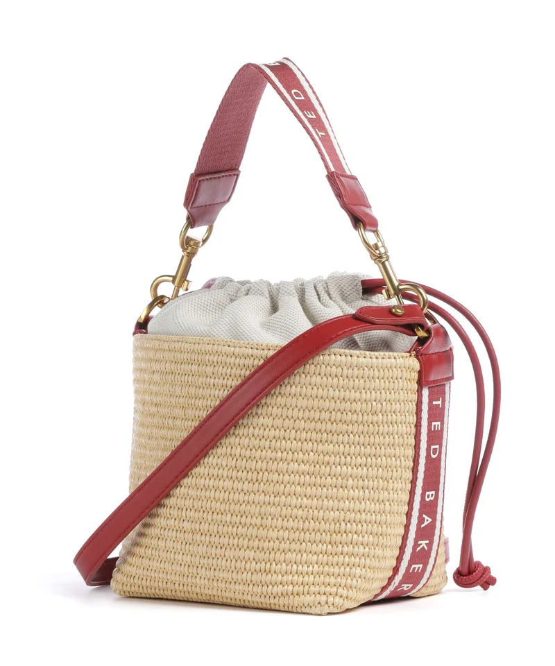Ted Baker Raffyna Bucket Handtasche red