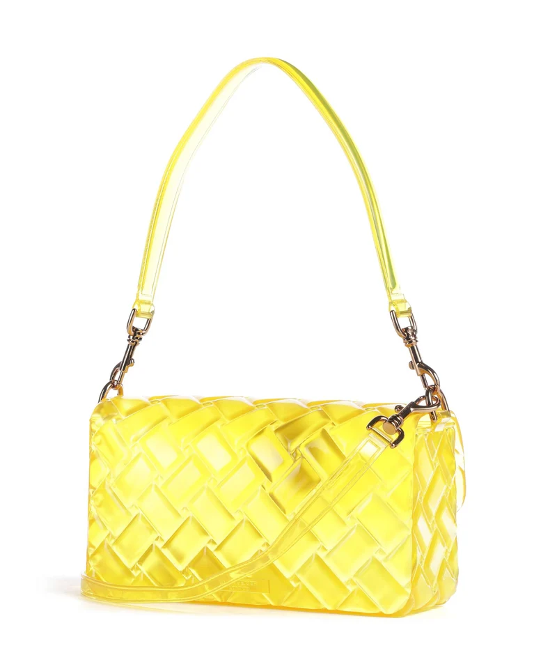 Kurt Geiger Jelly Kensington Schultertasche yellow