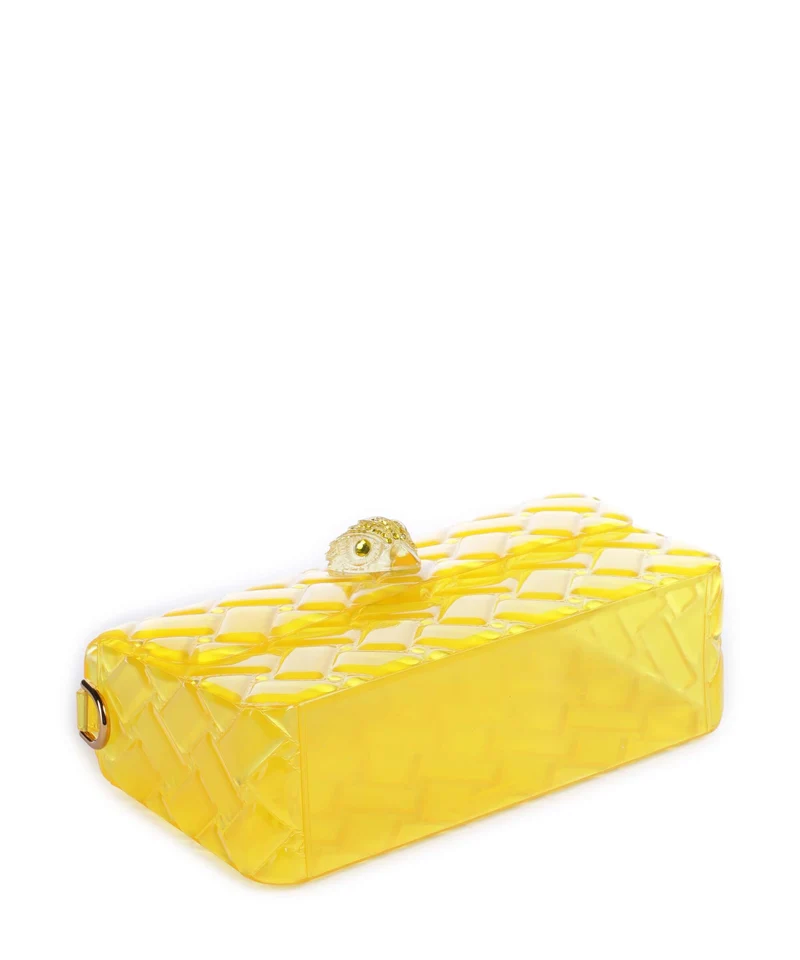Kurt Geiger Jelly Kensington Schultertasche yellow