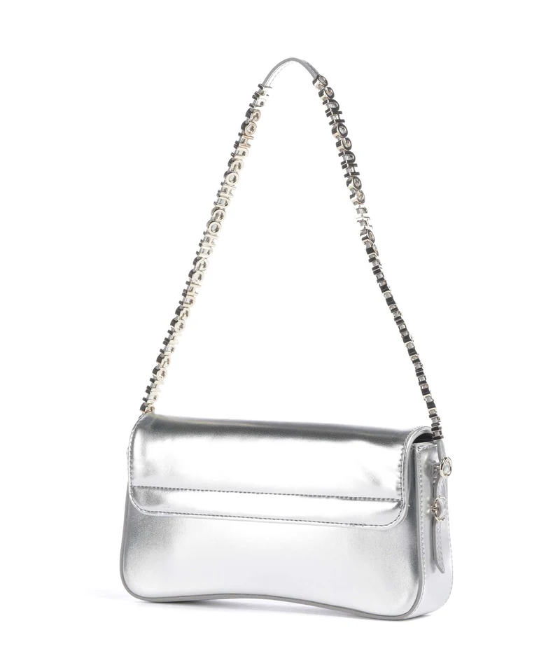 Hugo Syndra Schultertasche silver