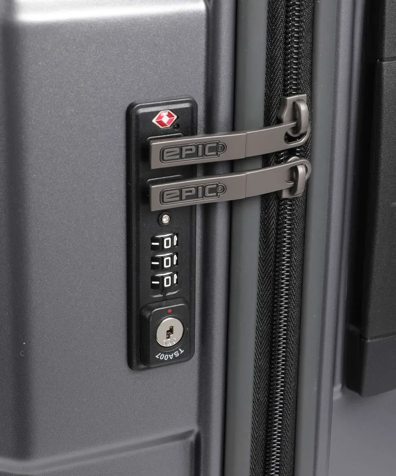 Epic Crate Trunks 4-Rollen Trolley stealthgrey