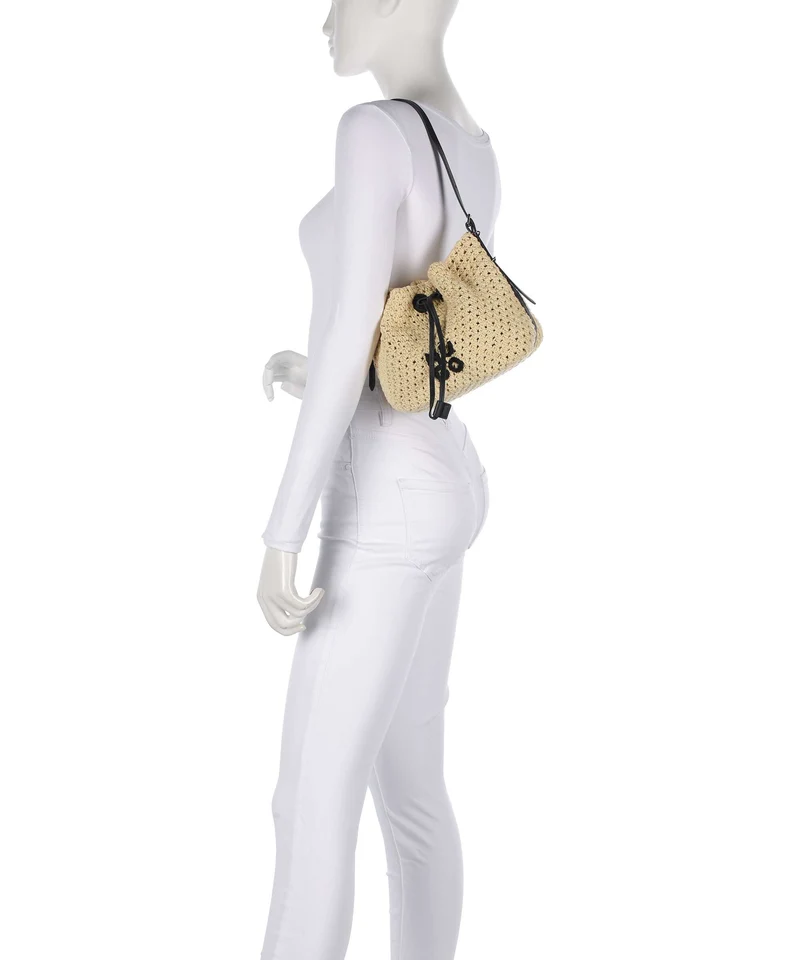Hugo Neeko Bucket Handtasche light beige