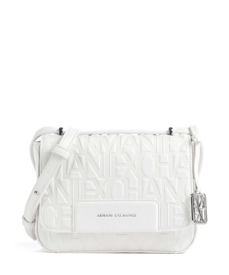 Armani Exchange Liz Umhängetasche off white