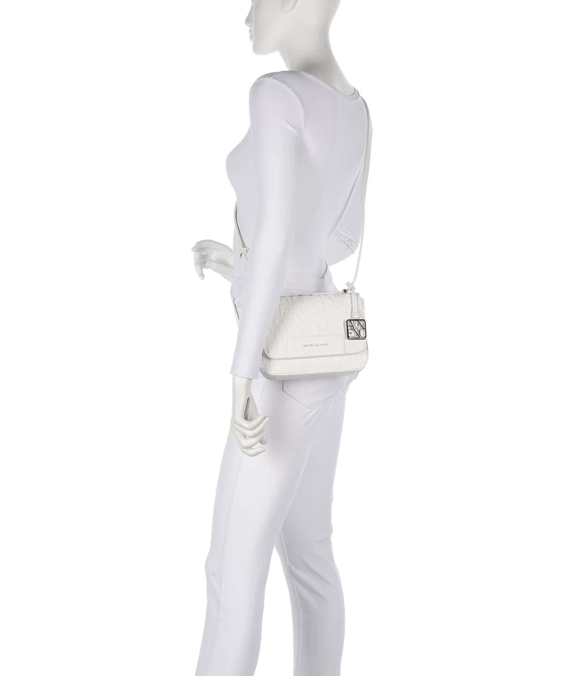 Armani Exchange Liz Umhängetasche off white