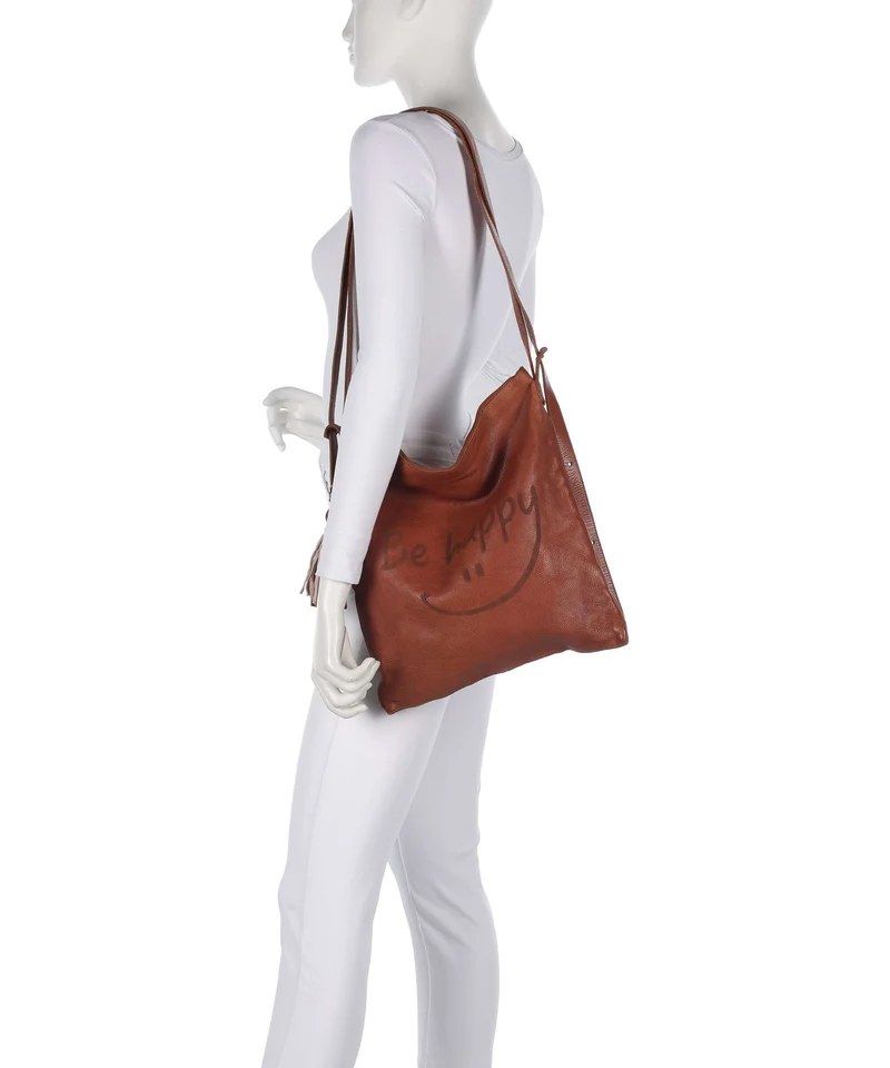 Taschendieb Wien Fröhlichgasse 3 Rucksack-Tasche cognac