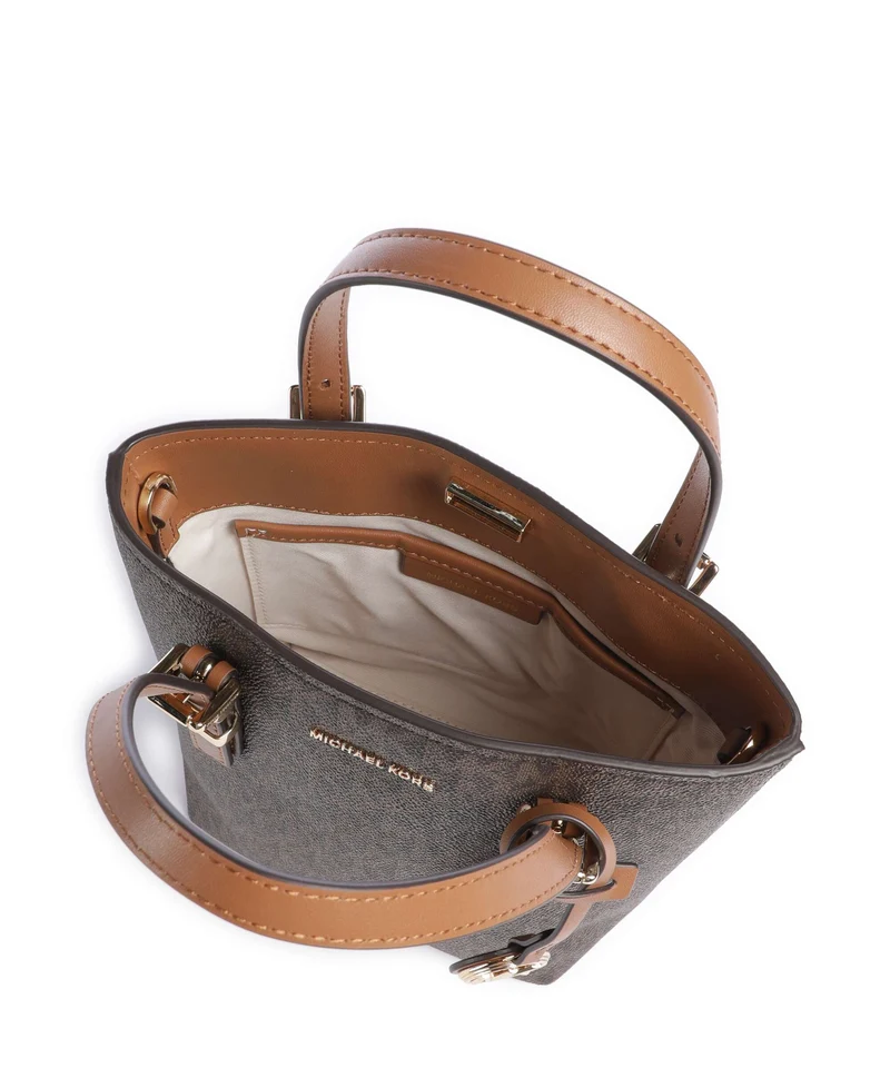 Michael Kors Quinn XS Handtasche brown/acorn