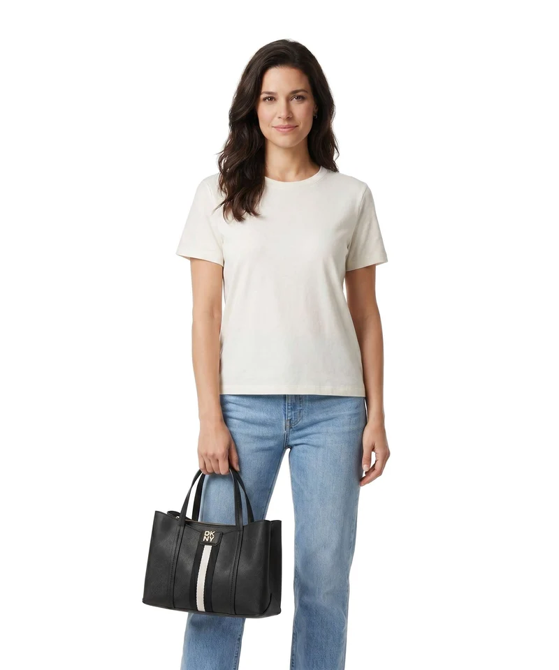DKNY Nuri Medium Handtasche black/gold