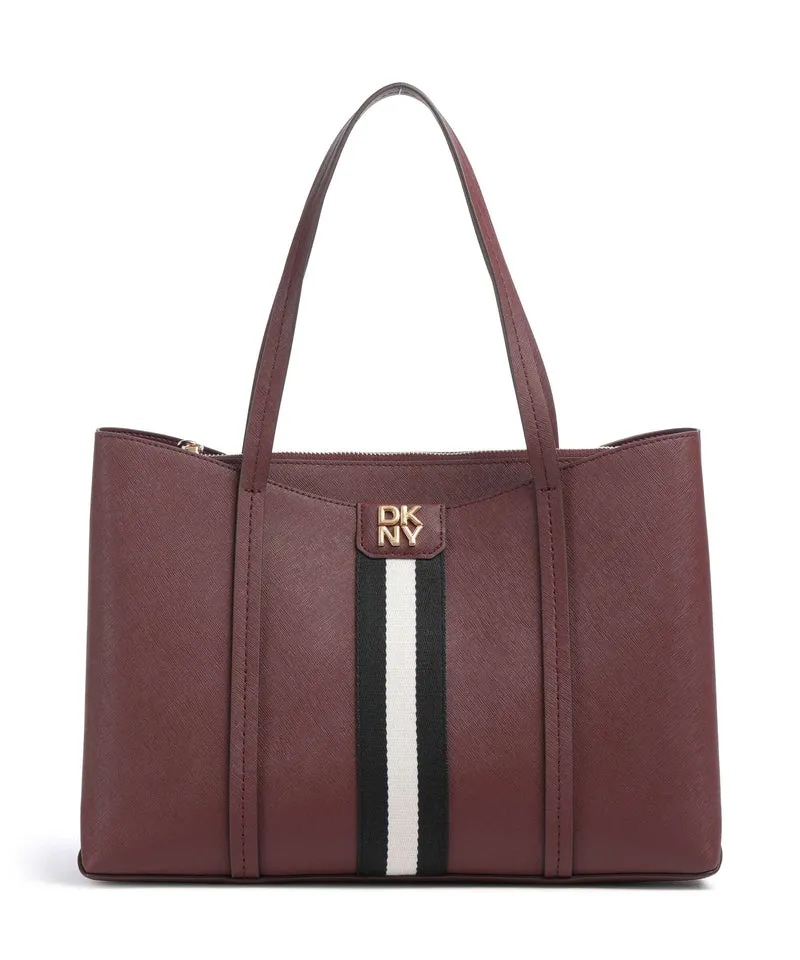 DKNY Nuri Shopper aged wine