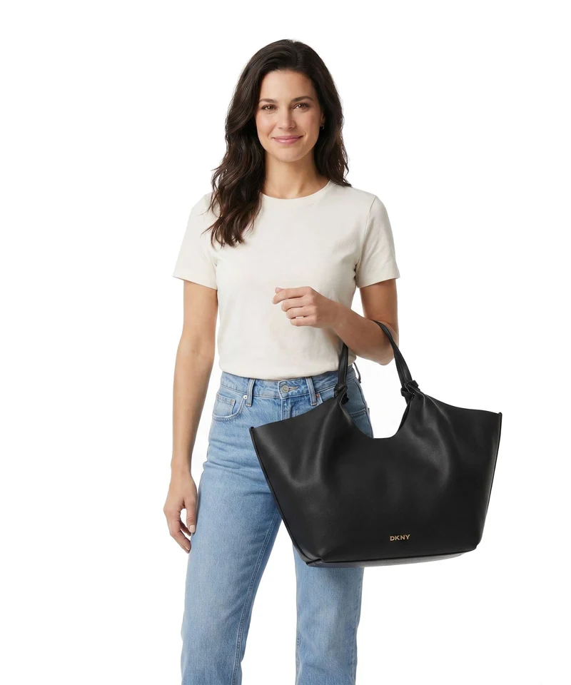 DKNY Paula Large Shopper black/gold
