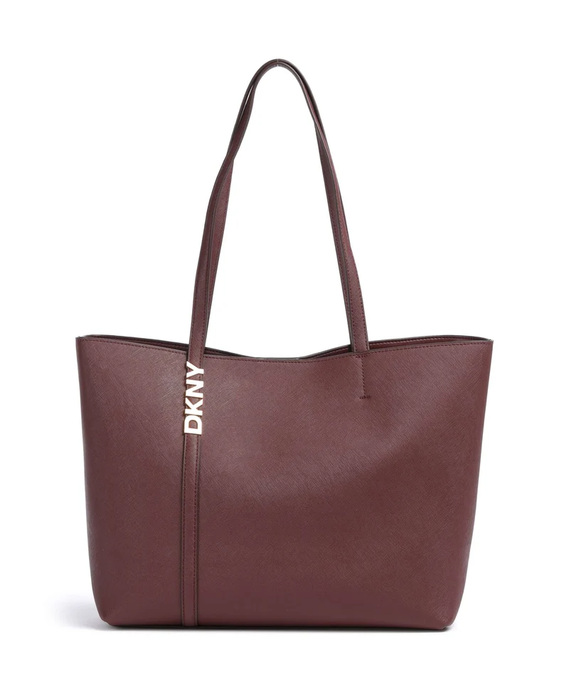 DKNY Avril Shopper aged wine