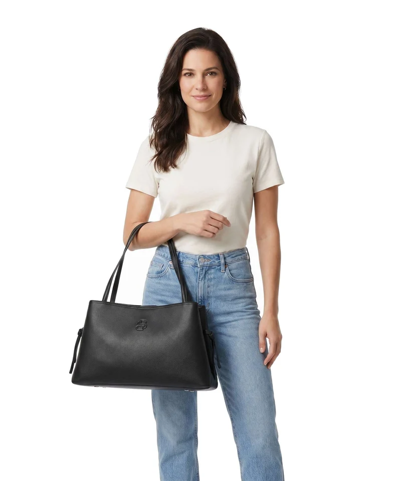 BOSS Anett Schultertasche black