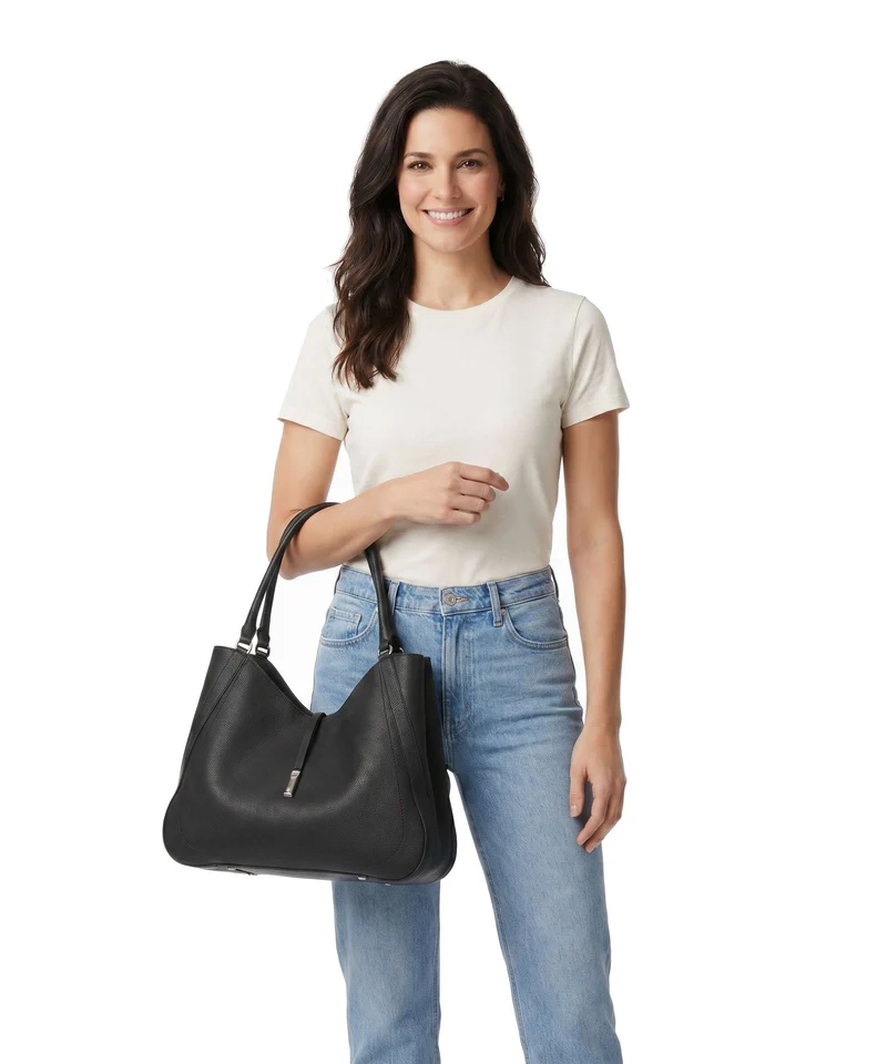 BOSS Reah Beuteltasche black