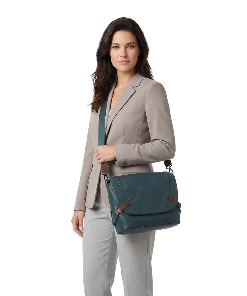 Aunts & Uncles Japan Sendai Kuriertasche transformative teal