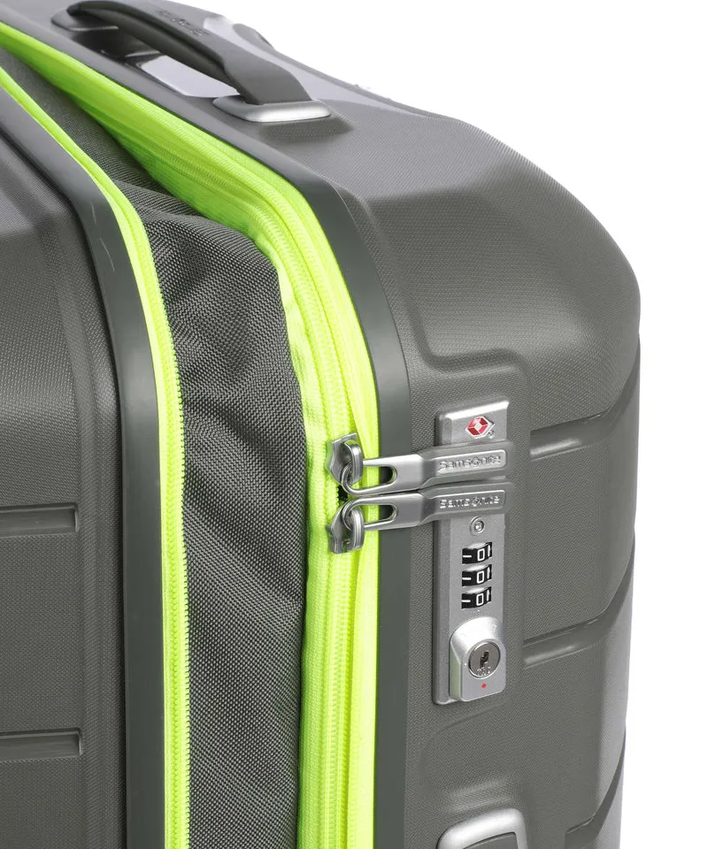 Samsonite Flux Exp 4-Rollen Trolley dark olive