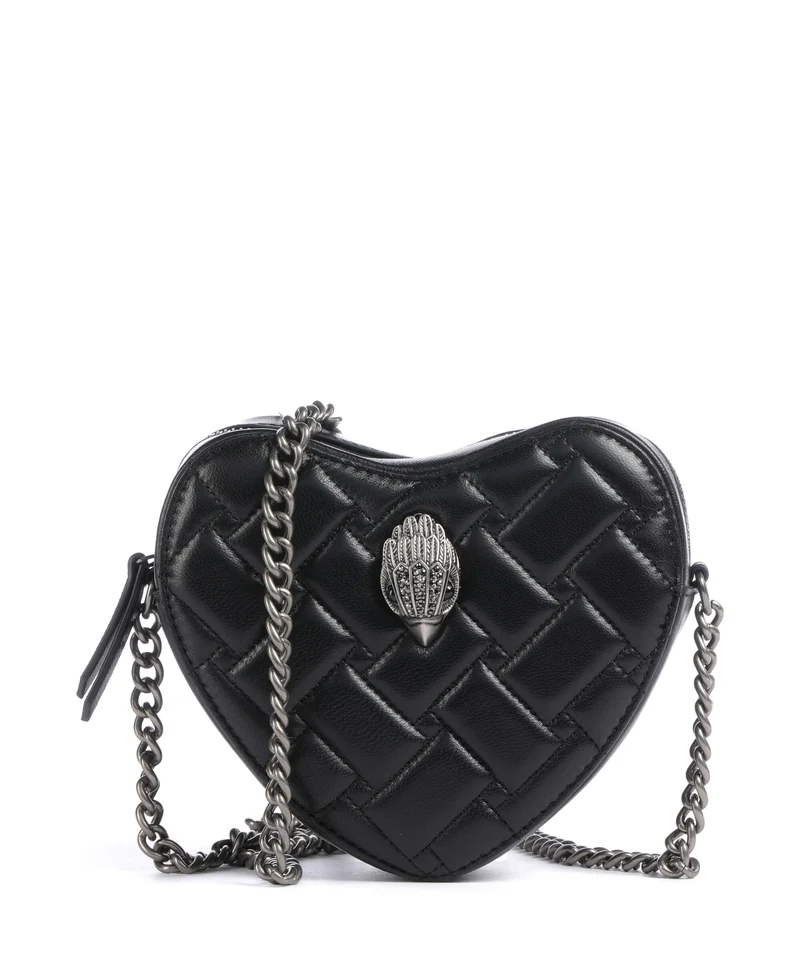 Kurt Geiger Kensington Heart Umhängetasche black
