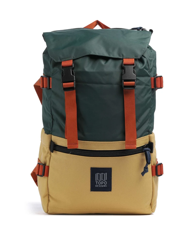 Topo Designs Rover Classic Rucksack forest/goldenrod