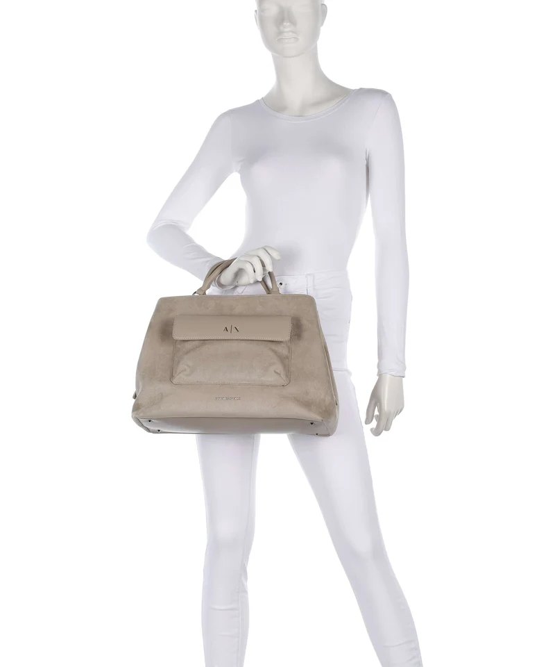 Armani Exchange Nicole L Handtasche sand