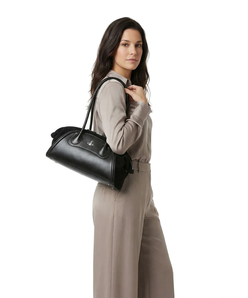 Vivienne Westwood Shirley Small Schultertasche black