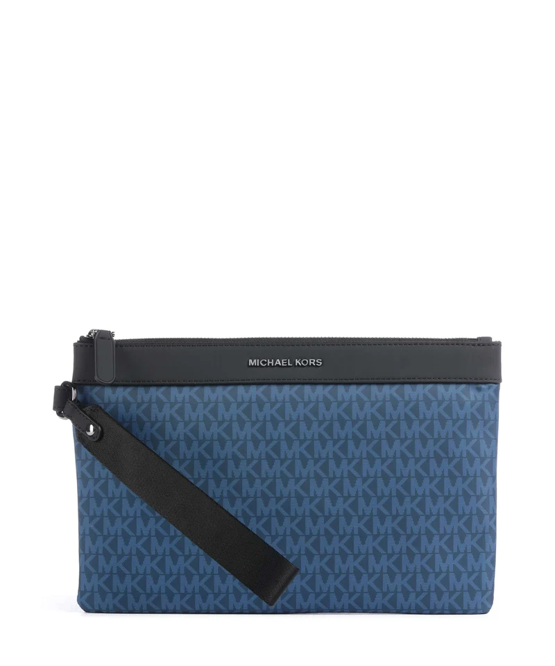 Michael Kors Brooklyn Handgelenktasche river blue