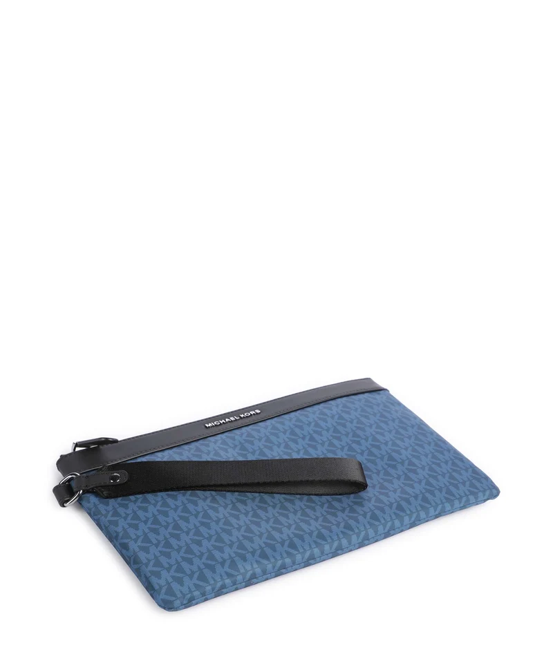 Michael Kors Brooklyn Handgelenktasche river blue
