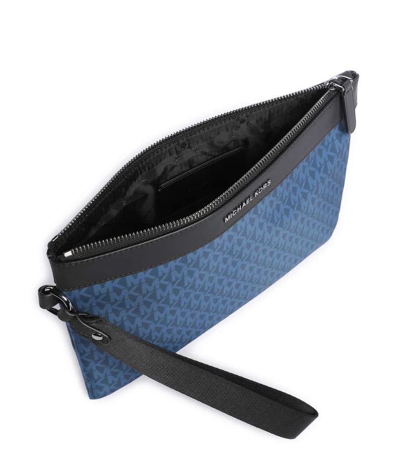 Michael Kors Brooklyn Handgelenktasche river blue