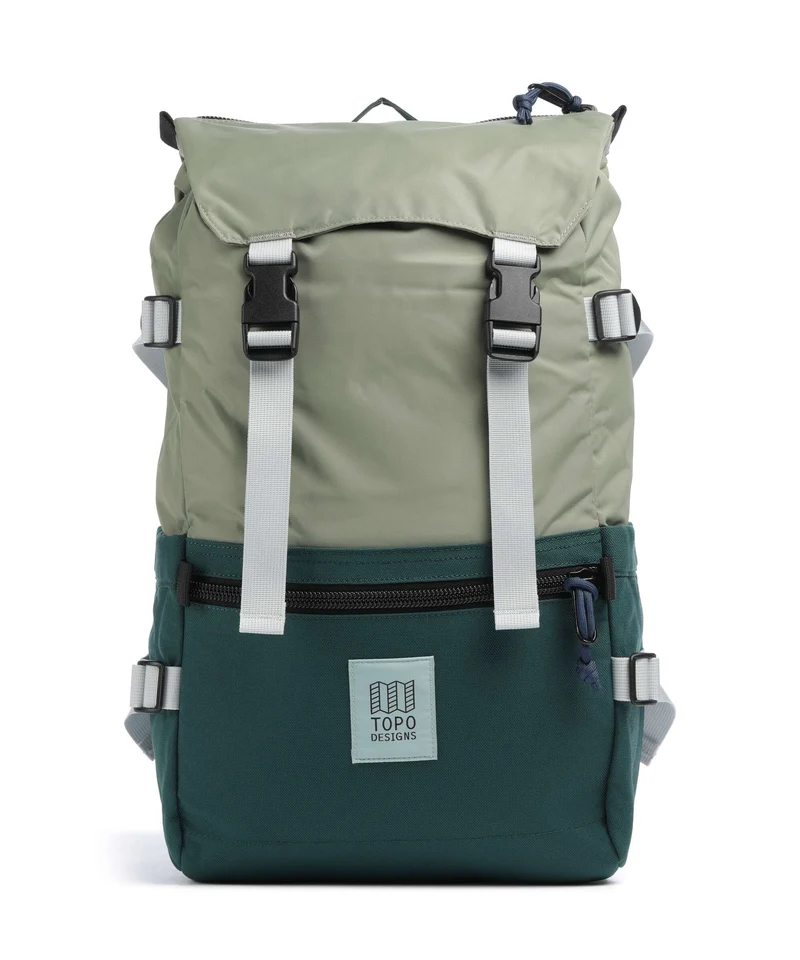 Topo Designs Rover Classic Rucksack oil green/dark pine