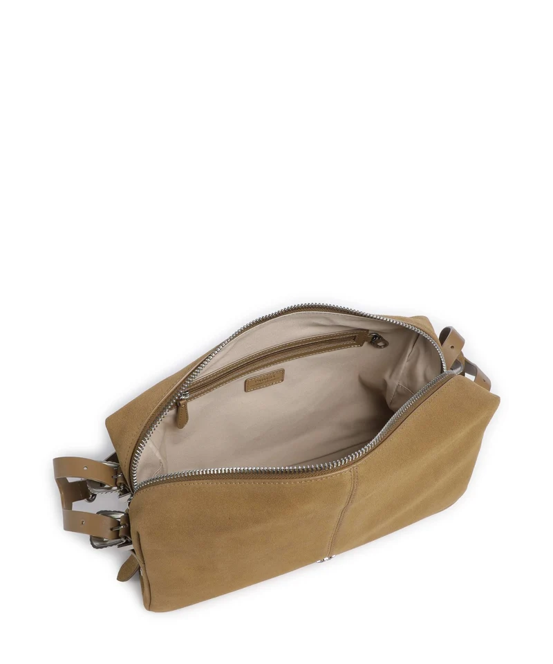 Pinko 24 Classic Schultertasche verde canguro/old silver