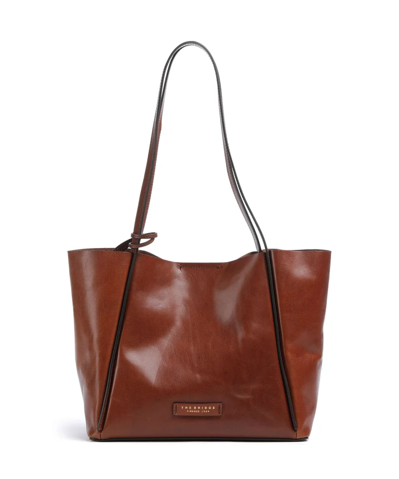 The Bridge Icons Shopper marrone