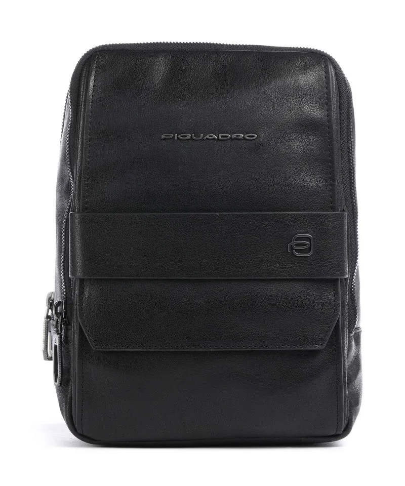 Piquadro Solm Umhängetasche black