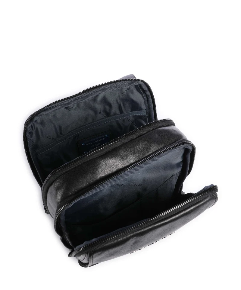 Piquadro Solm Umhängetasche black