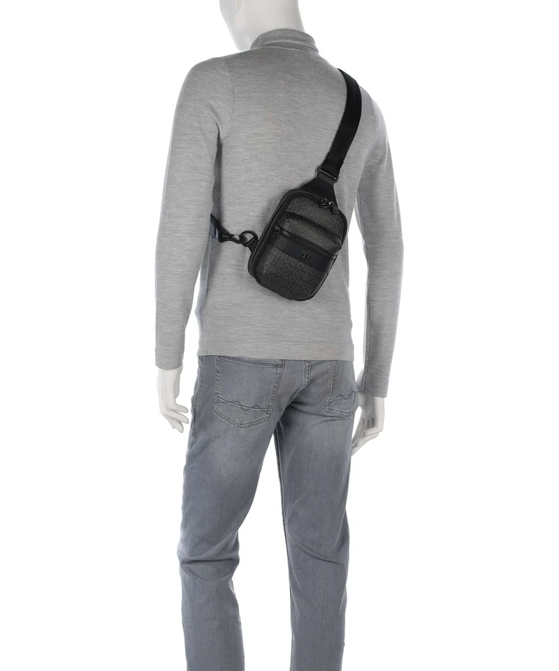 Hugo Quantic Slingbag black
