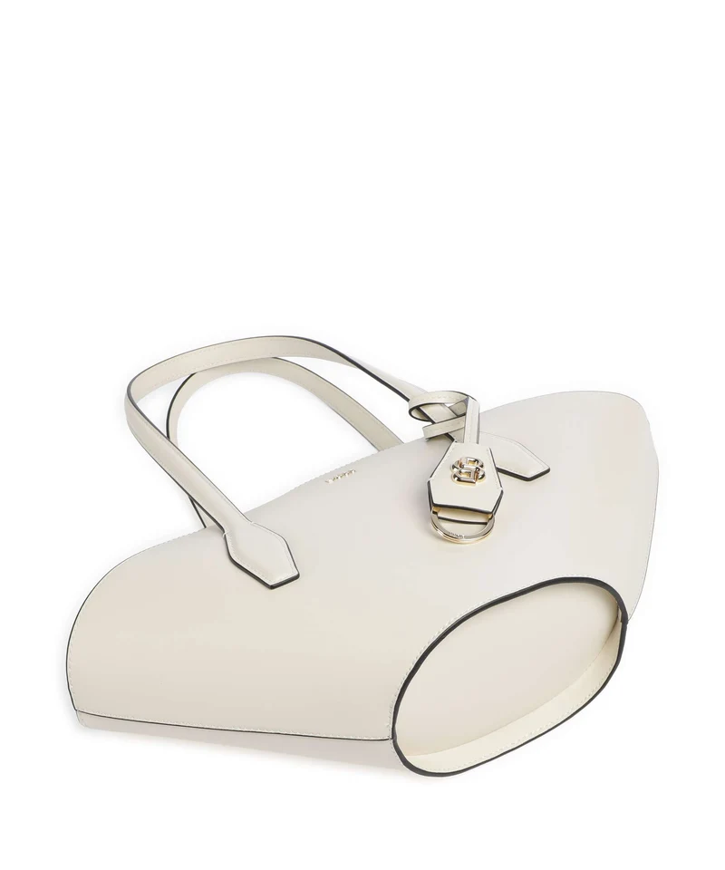 BOSS Numah Schultertasche open white